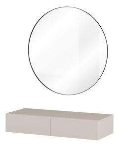 Zidni toaletni stolić s ogledalom Juka (kašmir)