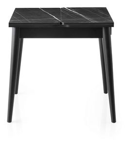 Blagovaonski stol na razvlačenje Totento (crna)