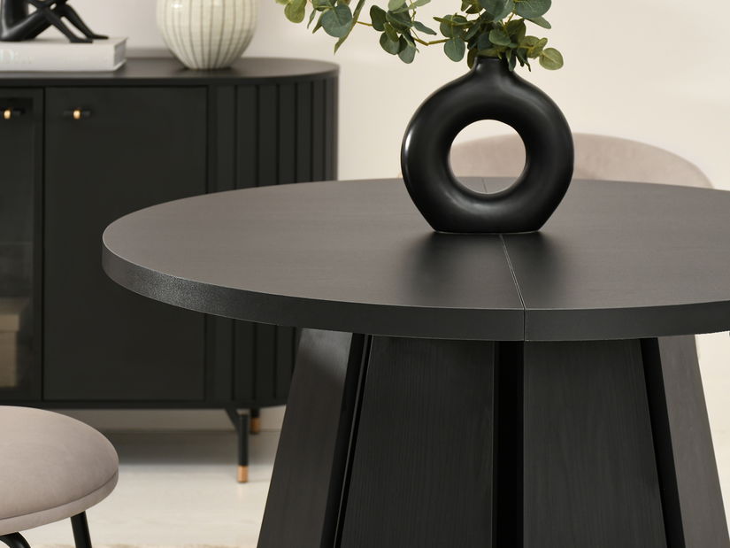 Jedálenský stôl Subia (čierna)