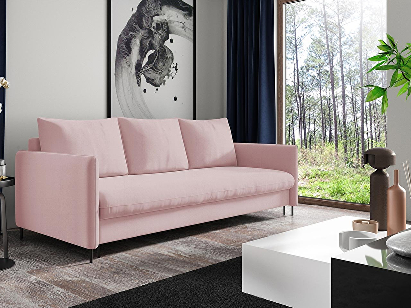 Sofa na razvlačenje Ian (ružičasta) *outlet moguća oštećenja