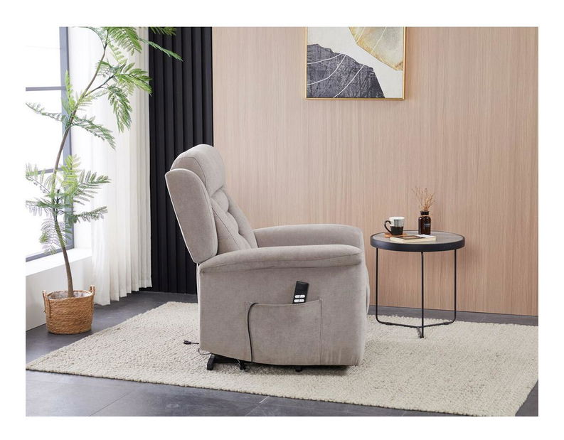 Polohovacie kreslo Tonta (lanýžová)