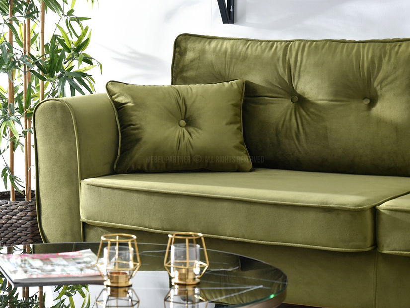 Canapea două locuri Bacteria (verde + negru)