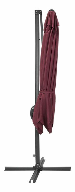 Umbrelă de grădină 250 cm MONCE (aluminiu) (roșu închis)