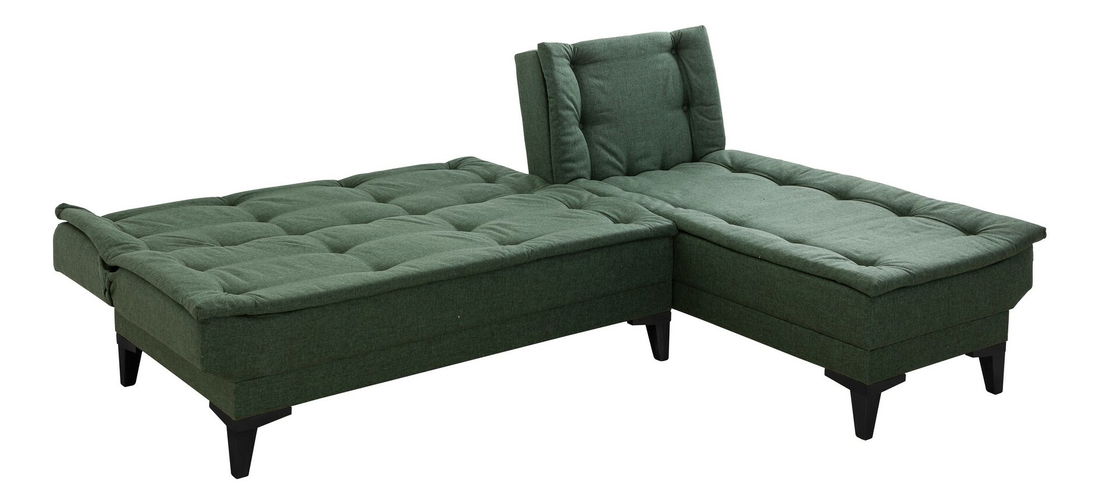 Rohová sedačka Santic (Zelená)