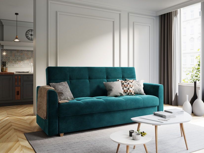 Kétszemélyes kanapé Luna (smaragd)