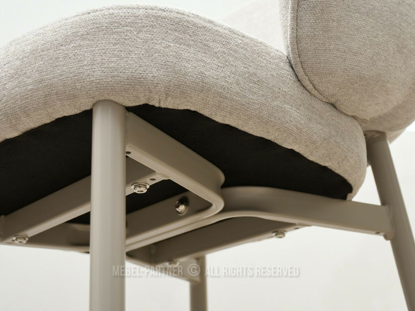 Scaun bar Ravelianto (bej + gri)