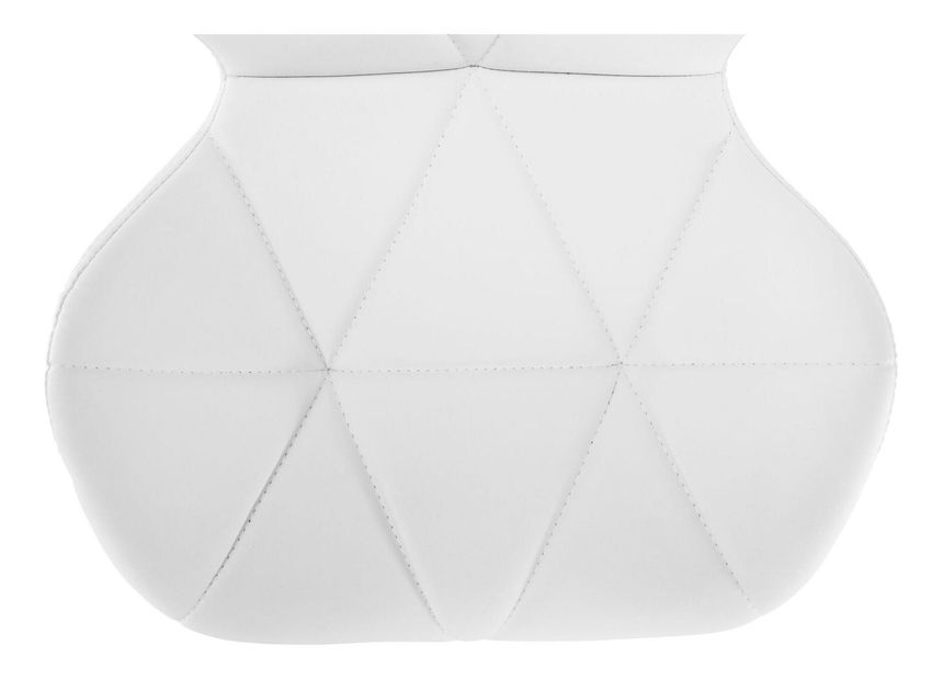 Uredska fotelja Argos (bijela + krom)