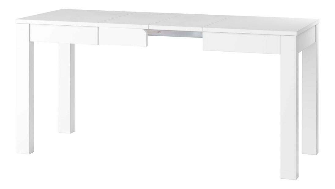 Jedálenský stôl Oltun 2 (biela) (pre 4 až 6 osôb)