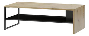 Konferenčný stolík Lorren 41 (dub artisan + čierna matná)