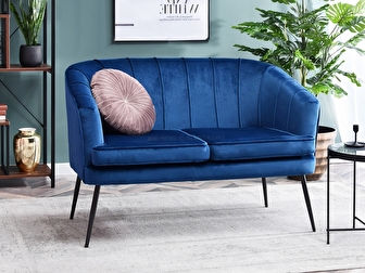 Sofa Etimee S (mornarsko plava + crna)