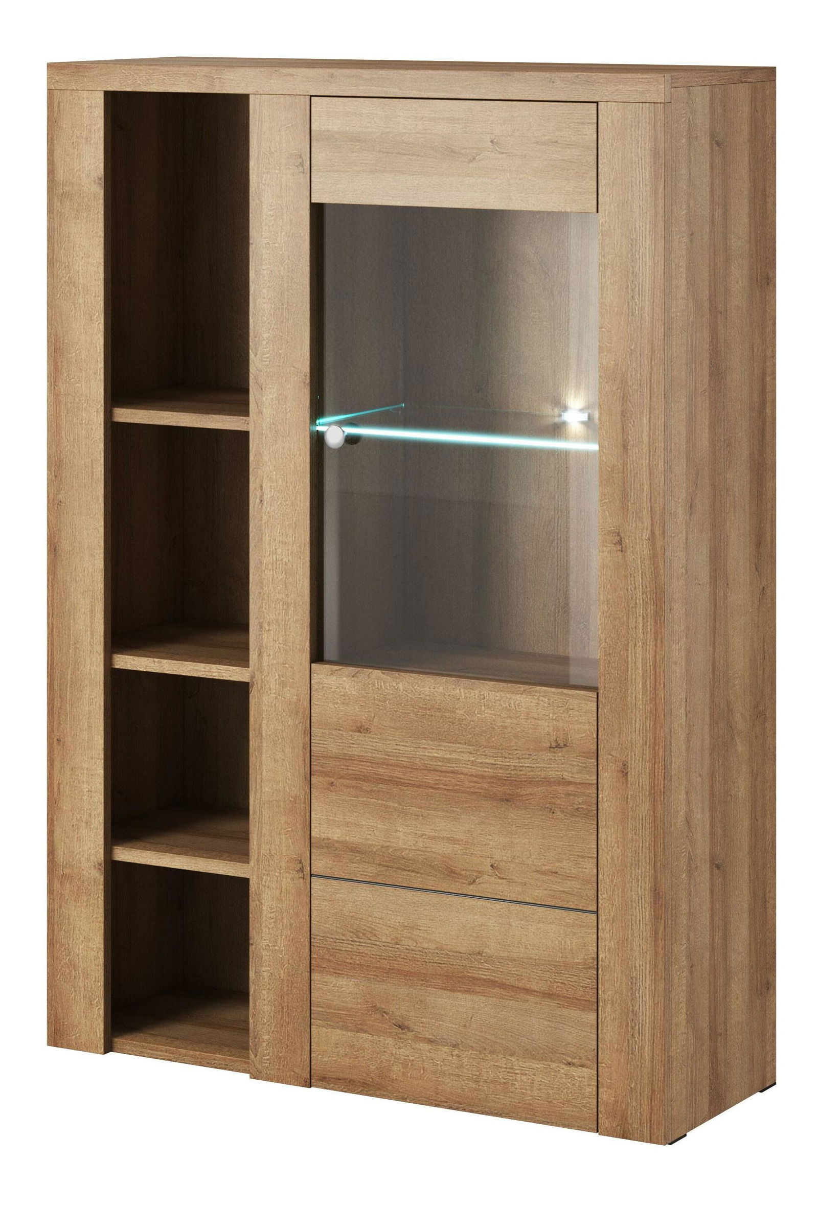 Vitrină Larita Typ 44 (stejar riviera)