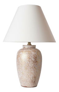 Stolna lampa Entapossa 3 (bijela + zlatna)