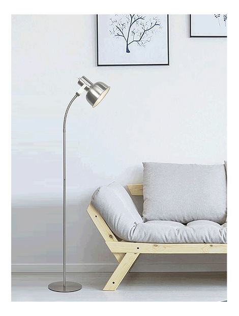 Stojanová lampa Avril 2 (matný nikel)