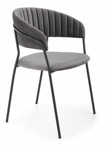 Scaun de sufragerie  Kepi  (Gri)