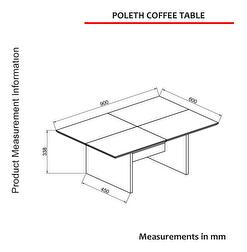 Măsuță de cafea Asir Polety