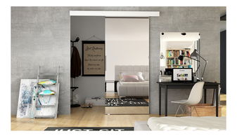 Klizna vrata Rocco 2 (bijela mat)