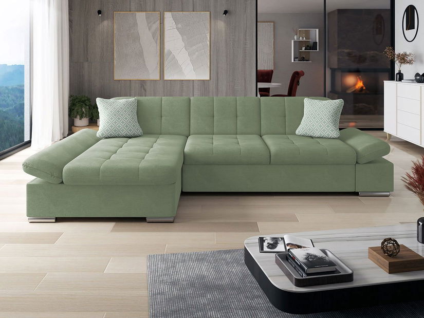 Kutna garnitura Makalu (pistacija)