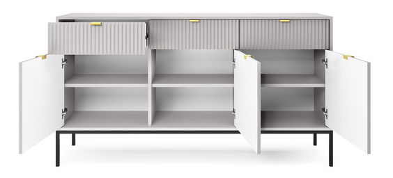 Comodă largă Lena MKSZ104 (Negru)