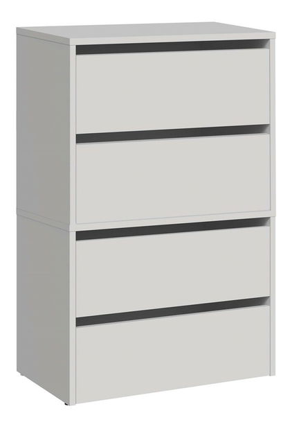 Cipőtároló (cipősszekrény) Metido 2 (fehér)