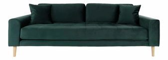 Canapea cu trei locuri Lvaveriaora 3 (verde)