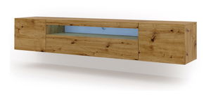 Masă TV/Dulap Aurinko 200 (Stejar artisan) (cu iluminat)