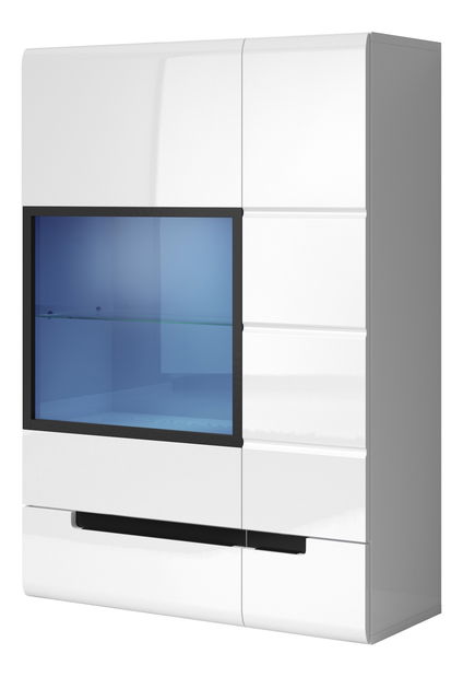 Vitrin Hayle Typ 12 (fehér + magasfényű fehér)