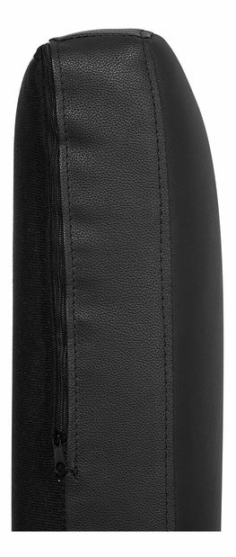 Canapea 3 locuri HEINOLA (piele) (negru)