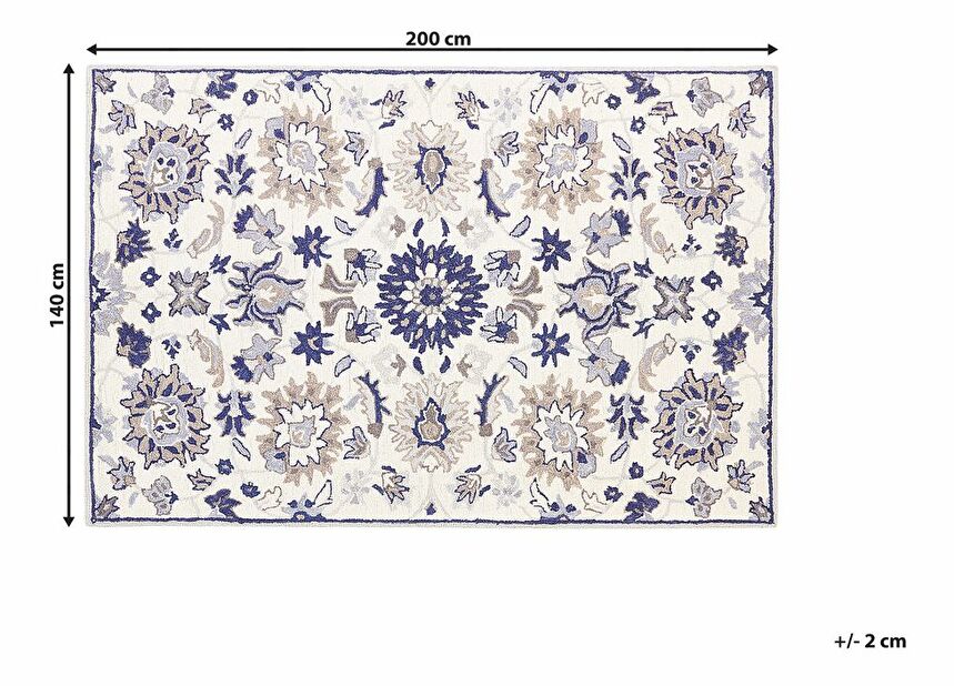 Covor 160 x 230 cm Kumra (bej)