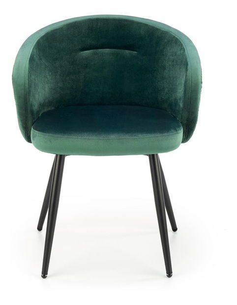 Scaun de sufragerie Kieth (verde închis)