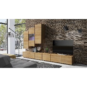 Mobilier living XVII Badiani (Stejar auriu)