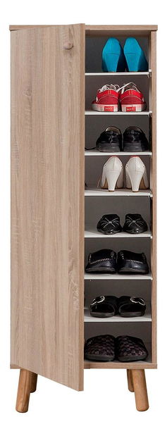 Set za predsoblje Beside 1 (hrast sonoma + kamen)