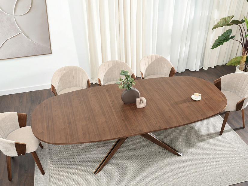 Masă sufragerie Santander (nuc)