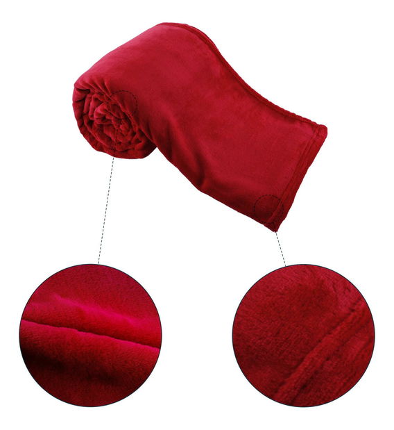 Pătură 180 x 220 cm Dieciocho (roșu) 