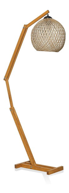 Lampă de podea Rustecolla 1 (ecru + natural)