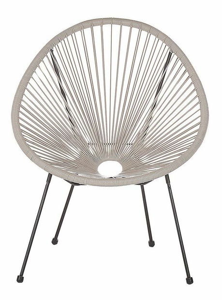 Záhradný set Alvarez (svetlosivá)