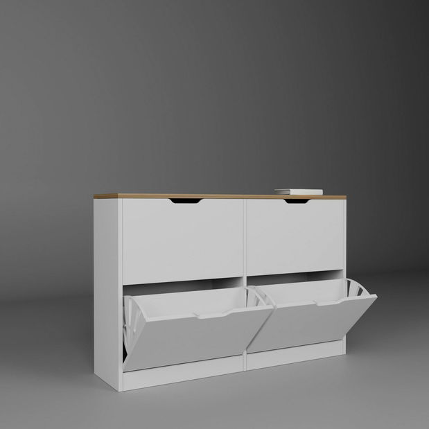 Pantofar Durum (alb mat)