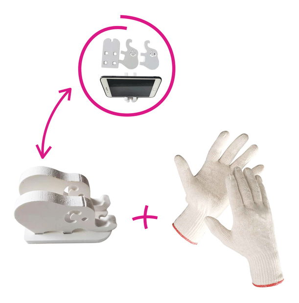 Rotirajući regal Erinal (bijela)