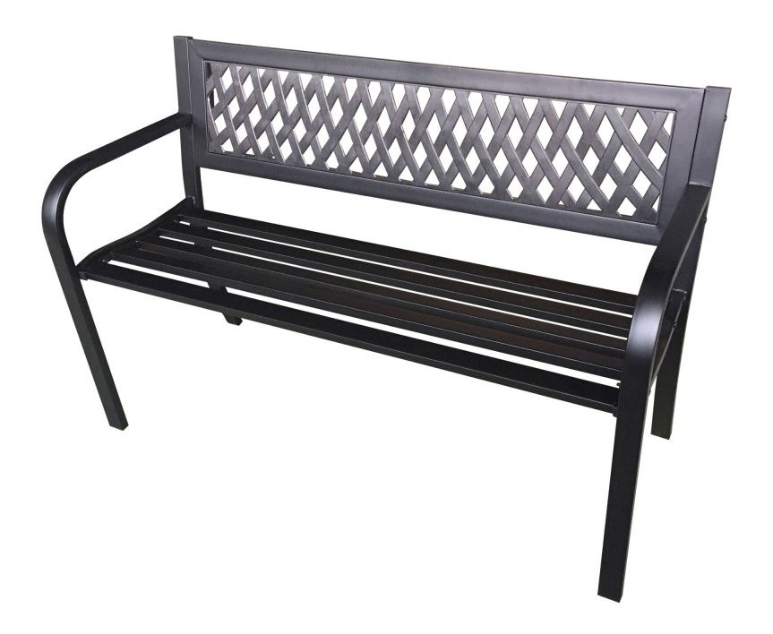 Vrtna klupa Kampa (crna)