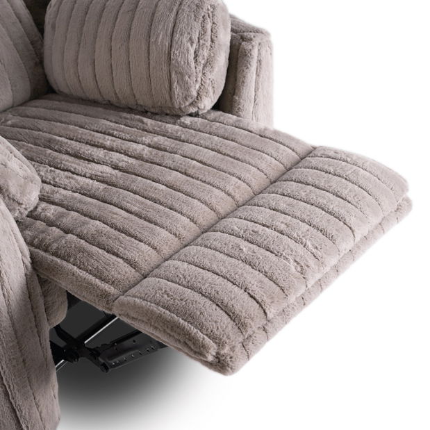 Polohovacie kreslo Reunirse (sivá) 