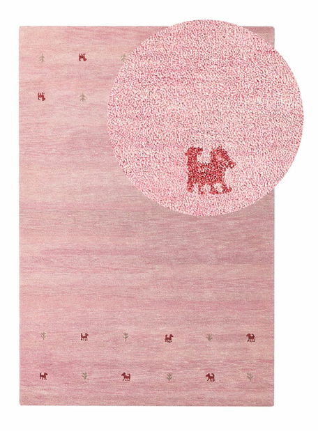 Koberec 200 x 300 cm Yulat (ružová)