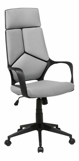 Scaun de birou Delhi (gri + negru)