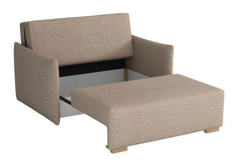 Sofa na razvlačenje Clovea Glov II (narančasta) (s prostorom za odlaganje)