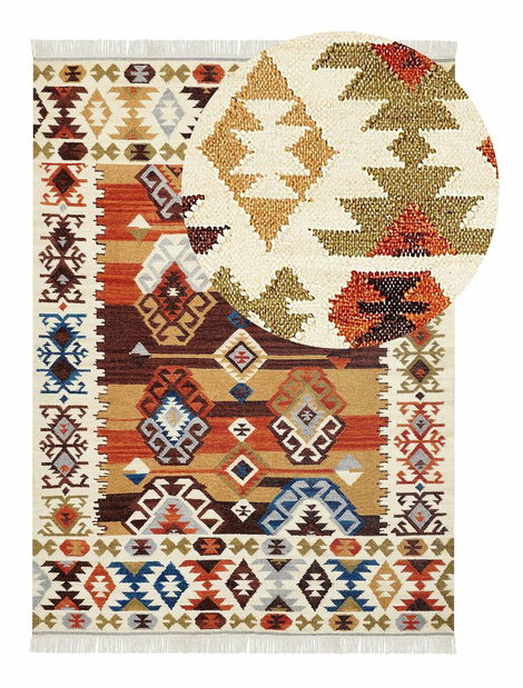 Koberec 160 x 230 cm Vosza (viacfarebná)