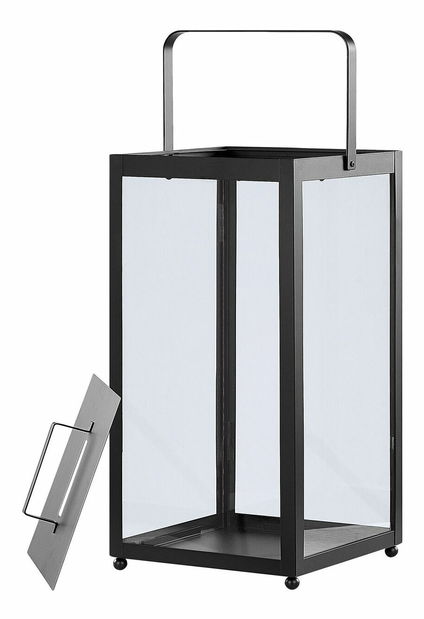 Gyertyatartó 41 cm Lepza (fekete)