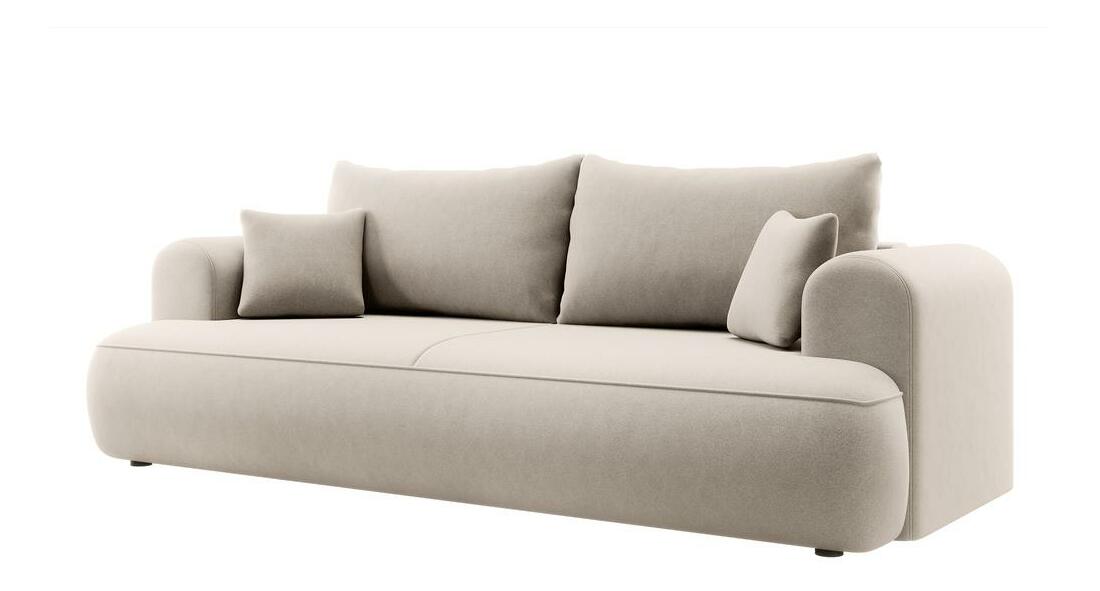 Canapea trei locuri Olivo S (bej + negru)