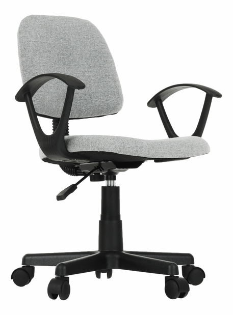 Kancelárska stolička Taos (čierna + sivá)