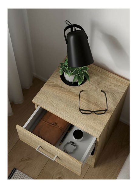 Éjjeliszekrény Variar (sonoma tölgy)