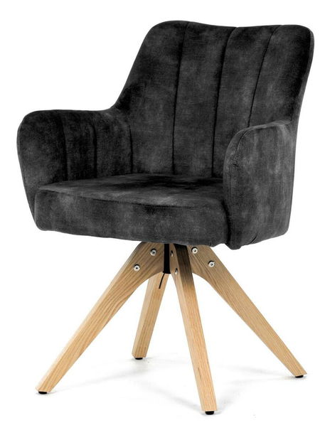 Jedálenská stolička Hegel (čierna)