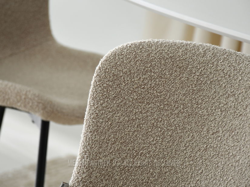 Stolica Kirkland (bež + crna)