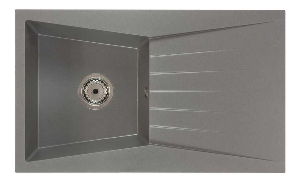 Mosogató Ragod (szürke) (1 csaplyukkal) (J)